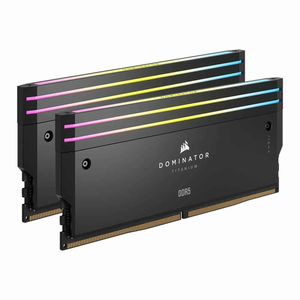 (image for) Corsair DOMINATOR Titanium RGB Black 32GB 6000MHz DDR5 Memory Kit